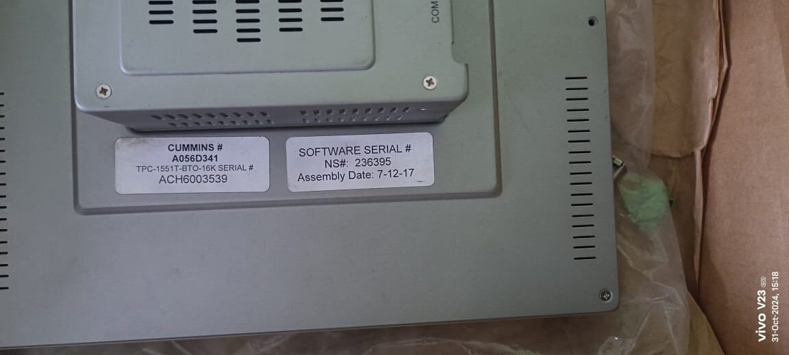 Cummins Screen Display A056D341 - Image 5