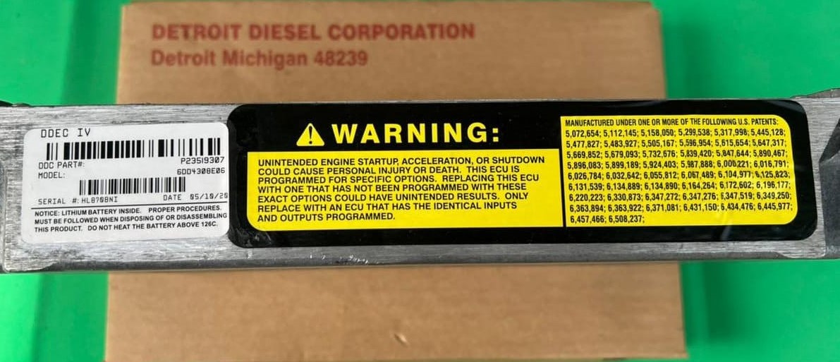 Detroit ECM 23517307