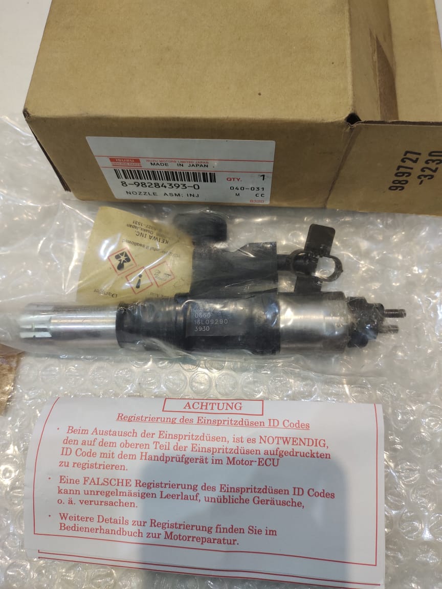 ISUZU Injector 8-98284393-0 - Image 3